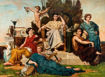 Allegory of the Arts by Juan Leon Palliere